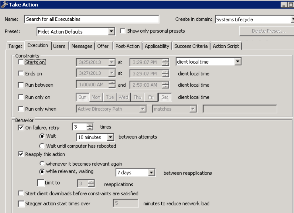14 - Schedule Scan Info