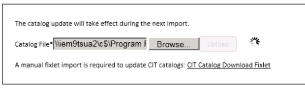 35 - SUA 2 catalog import