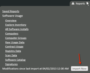 36 - Import Now button